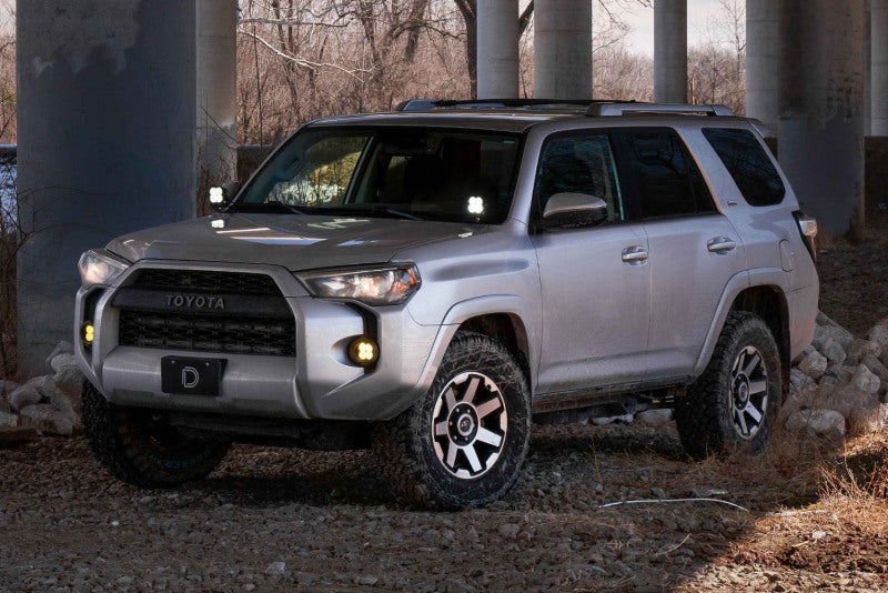 Diode Dynamics 10-21 Toyota 4Runner SS3 LED Ditch Light Kit Sport - White Combo-Light Bars & Cubes-Grocery Getter Performance