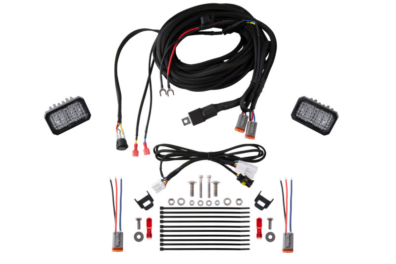 Diode Dynamics 10-21 Toyota 4Runner Stage Series Reverse Light Kit C2 Pro-Light Accessories and Wiring-Grocery Getter Performance