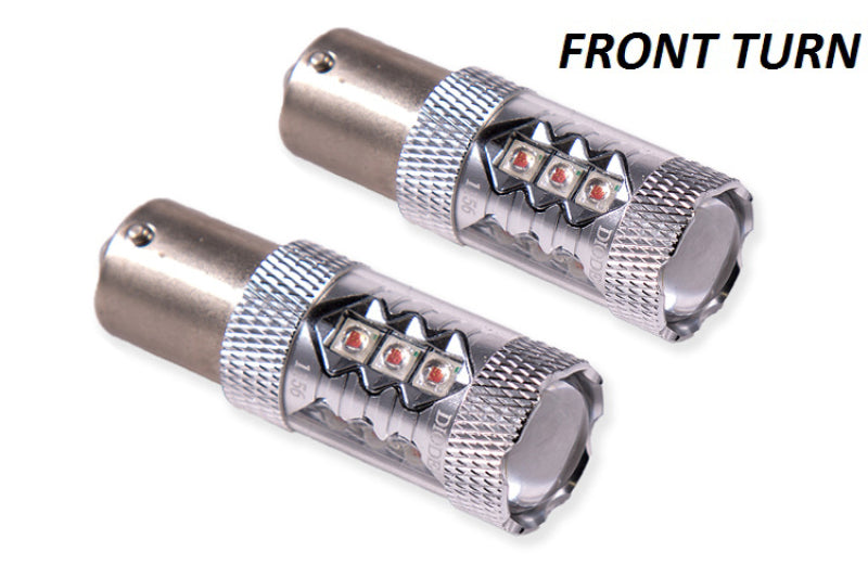 Diode Dynamics 1156 XP80 LED - Amber (Pair)-Bulbs-Grocery Getter Performance