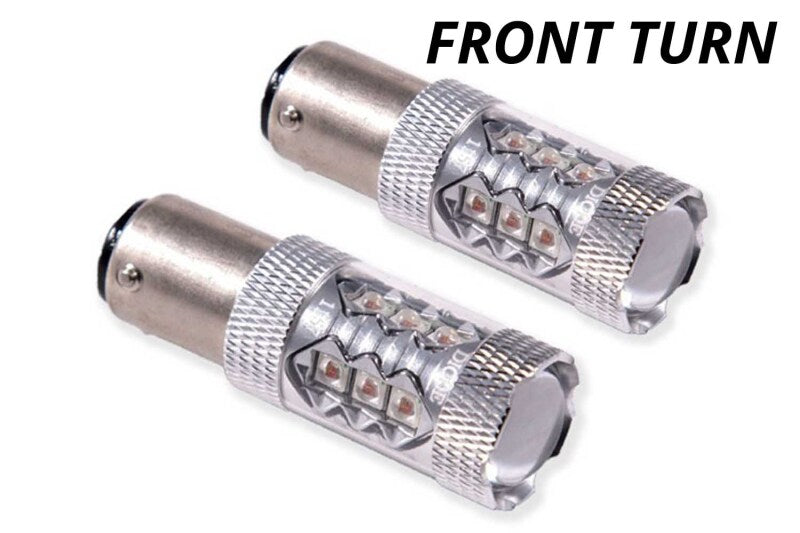 Diode Dynamics 1157 LED Bulb XP80 LED - Amber (Pair)-Bulbs-Grocery Getter Performance