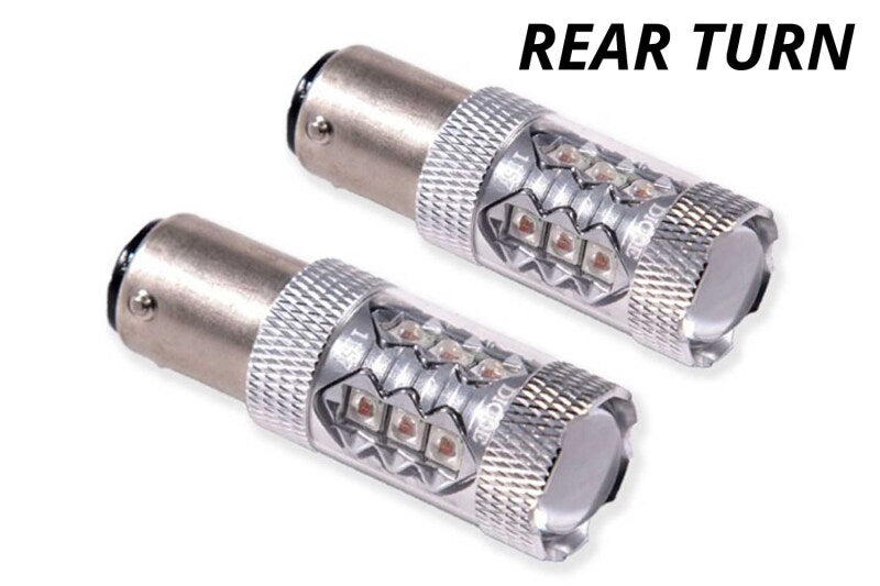 Diode Dynamics 1157 LED Bulb XP80 LED - Red (Pair)-Bulbs-Grocery Getter Performance