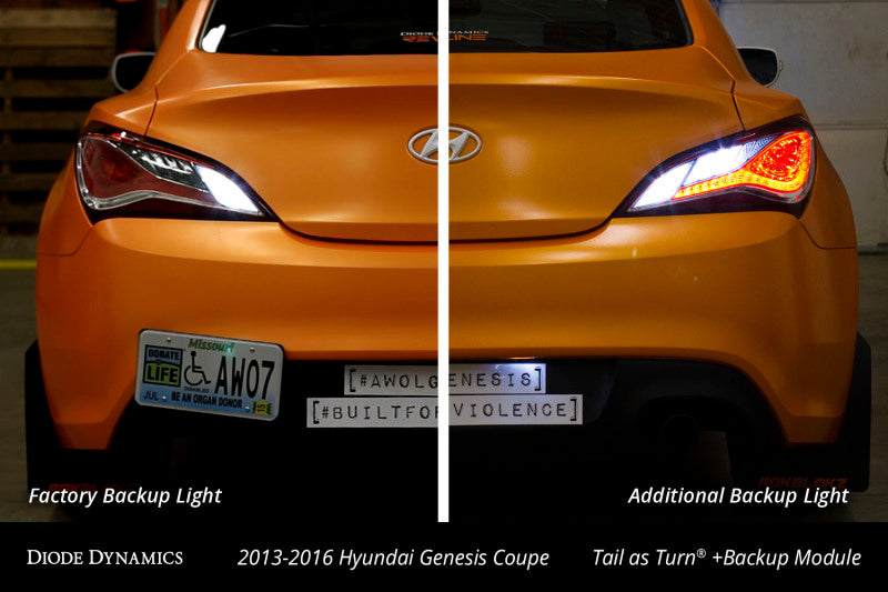 Diode Dynamics 13-16 Hyundai Genesis Coupe Tail as Turn +Backup Module (USDM) Module Only-Light Accessories and Wiring-Grocery Getter Performance