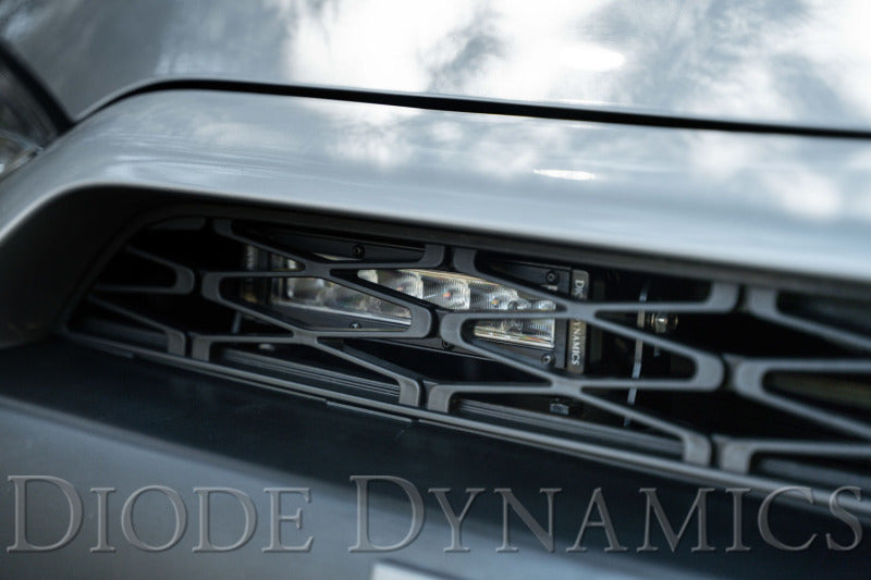 Diode Dynamics 14-21 Toyota 4Runner Stage Series SAE/DOT LED Lightbar Kit - Amber Driving-Light Mounts-Grocery Getter Performance