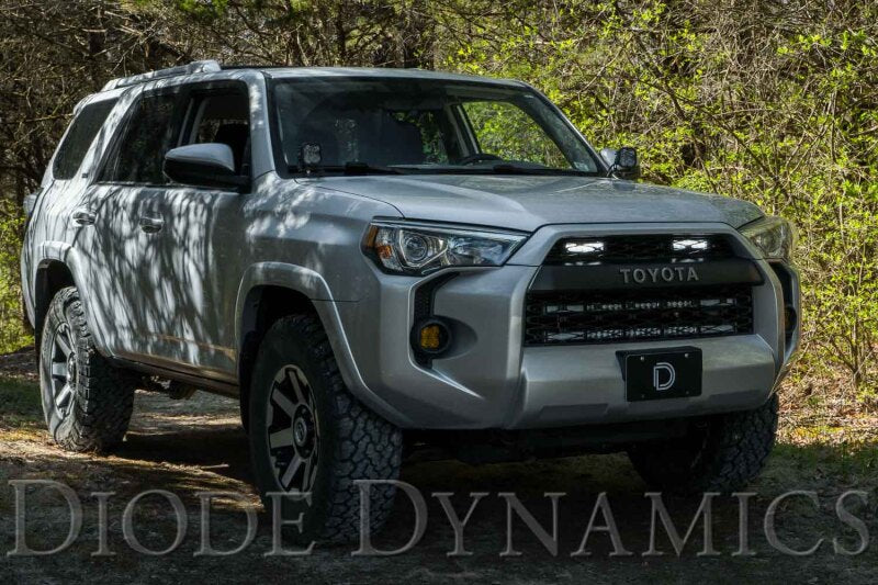 Diode Dynamics 14-21 Toyota 4Runner Stage Series SAE/DOT LED Lightbar Kit - Amber Driving-Light Mounts-Grocery Getter Performance
