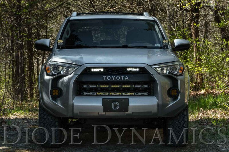 Diode Dynamics 14-21 Toyota 4Runner Stage Series SAE/DOT LED Lightbar Kit - Amber Driving-Light Mounts-Grocery Getter Performance