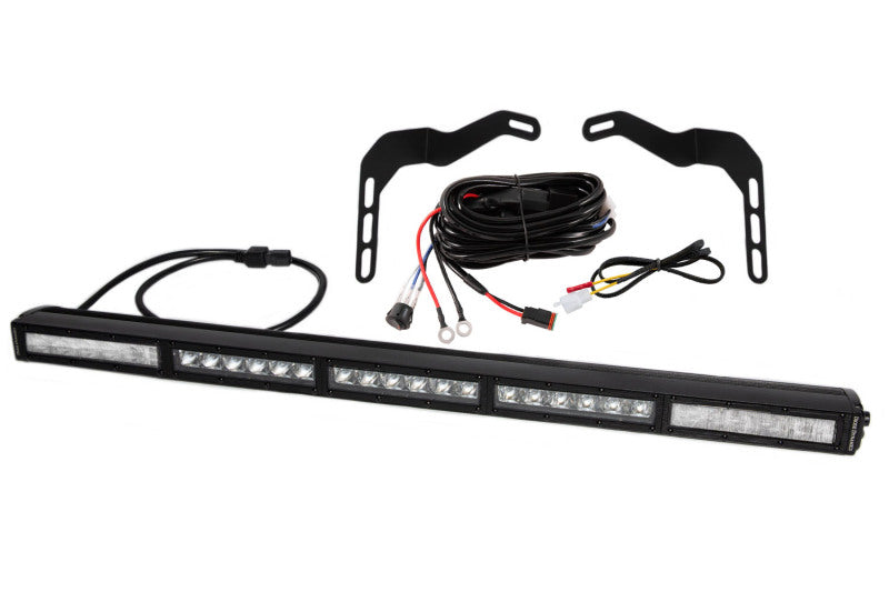 Diode Dynamics 14-21 Toyota Tundra SS30 Stealth Lightbar Kit - Amber Driving-Light Bars & Cubes-Grocery Getter Performance