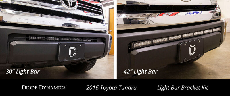 Diode Dynamics 14-21 Toyota Tundra SS30 Stealth Lightbar Kit - Amber Driving-Light Bars & Cubes-Grocery Getter Performance