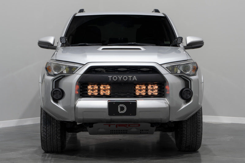 Diode Dynamics 14-23 Toyota 4Runner SS5 Stealth Grille LED 2-Pod Kit Sport - White Driving-Light Accessories and Wiring-Grocery Getter Performance