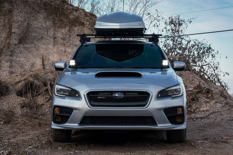 Diode Dynamics 15-21 Subaru WRX/STi Pro SS3 LED Ditch Light Kit - Yellow Combo-Light Bars & Cubes-Grocery Getter Performance