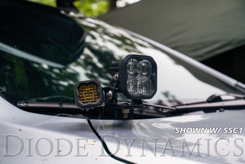 Diode Dynamics 15-21 Subaru WRX/STi Pro Stage Series 2in LED Ditch Light Kit - White Combo-Light Bars & Cubes-Grocery Getter Performance