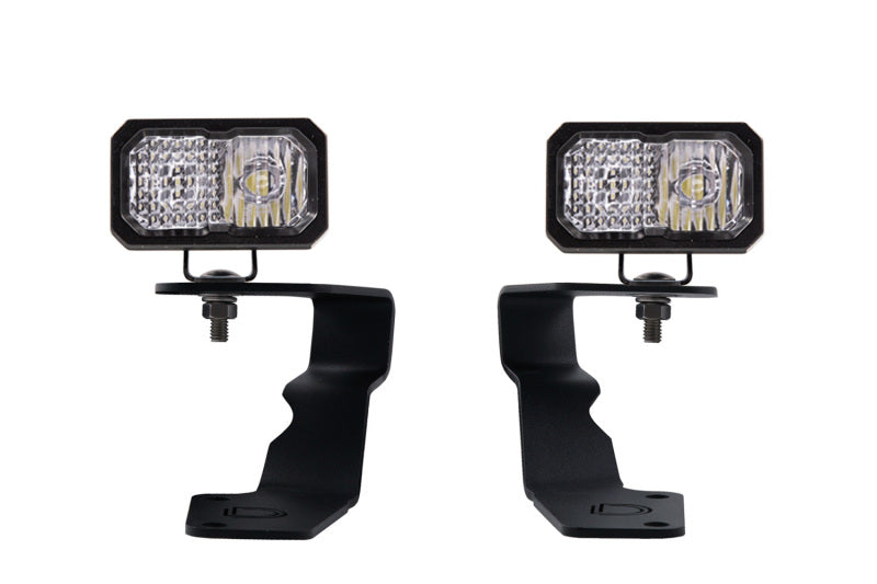 Diode Dynamics 15-21 Subaru WRX/STi Pro Stage Series 2in LED Ditch Light Kit - White Combo-Light Bars & Cubes-Grocery Getter Performance