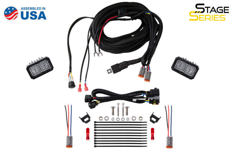 Diode Dynamics 16-21 Toyota Tacoma C1 Pro Stage Series Reverse Light Kit-Light Accessories and Wiring-Grocery Getter Performance