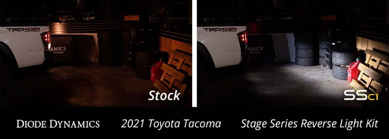 Diode Dynamics 16-21 Toyota Tacoma C1 Pro Stage Series Reverse Light Kit-Light Accessories and Wiring-Grocery Getter Performance