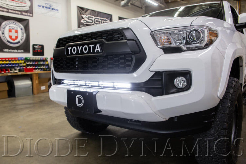 Diode Dynamics 16-21 Toyota Tacoma SS30 Stealth Lightbar Kit - Amber Driving-Light Bars & Cubes-Grocery Getter Performance