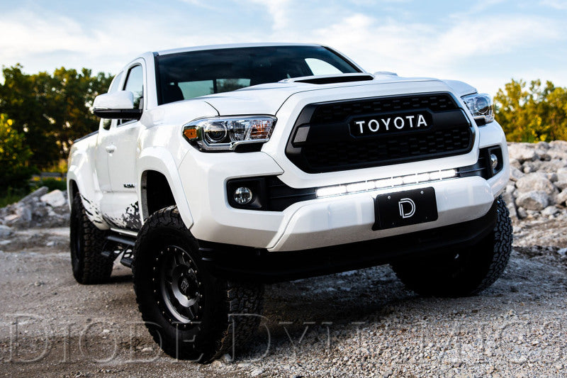 Diode Dynamics 16-21 Toyota Tacoma SS30 Stealth Lightbar Kit - Amber Driving-Light Bars & Cubes-Grocery Getter Performance