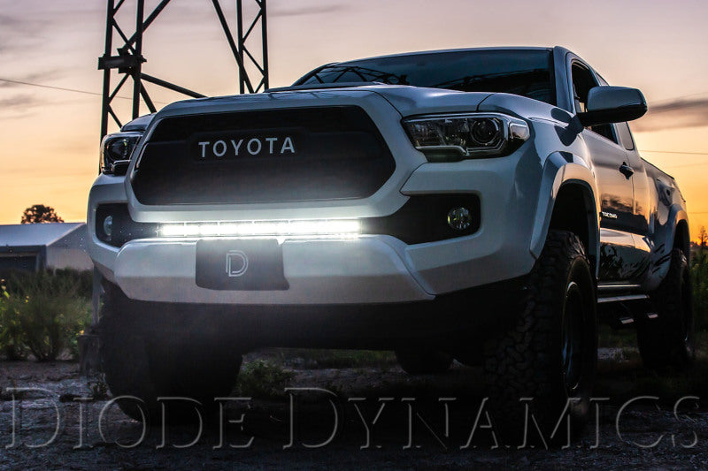 Diode Dynamics 16-21 Toyota Tacoma SS30 Stealth Lightbar Kit - Amber Driving-Light Bars & Cubes-Grocery Getter Performance