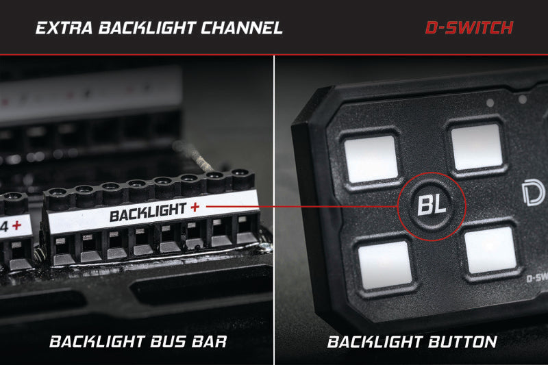 Diode Dynamics 16-23 Toyota Tacoma D-Switch Hub Mounting Kit-Light Mounts-Grocery Getter Performance