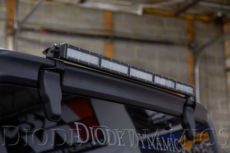 Diode Dynamics 18-21 Jeep JL Wrangler SS30 Rear Hardtop Bracket Kit - White Flood-Light Mounts-Grocery Getter Performance