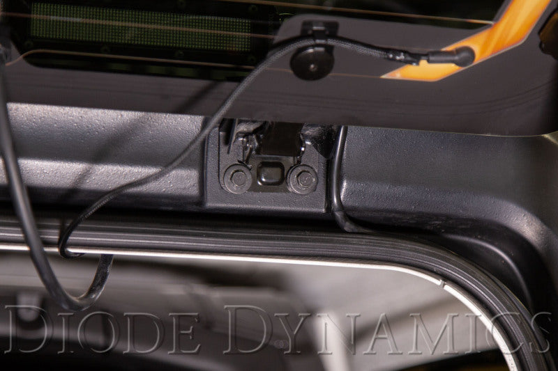 Diode Dynamics 18-21 Jeep JL Wrangler SS30 Rear Hardtop Bracket Kit - White Flood-Light Mounts-Grocery Getter Performance