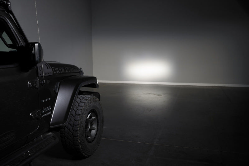 Diode Dynamics 18-21 Jeep JL Wrangler SS5 Bumper LED Pod Light Kit - Yellow Pro Combo-Light Bars & Cubes-Grocery Getter Performance
