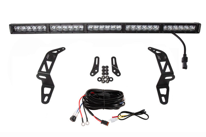 Diode Dynamics 18-21 Jeep JL Wrangler/Gladiator SS30 Bumper Bracket Kit-Light Bars & Cubes-Grocery Getter Performance
