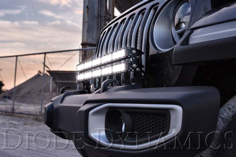 Diode Dynamics 18-21 Jeep JL Wrangler/Gladiator SS30 Bumper Bracket Kit-Light Bars & Cubes-Grocery Getter Performance