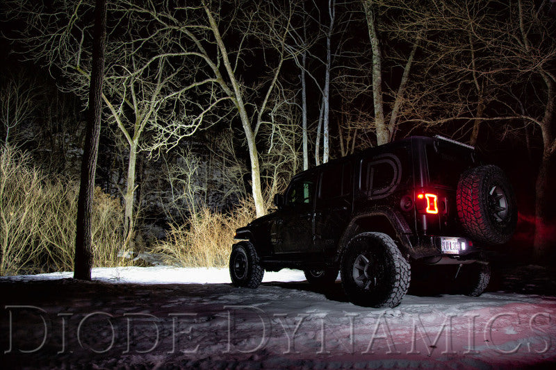 Diode Dynamics 18-21 Jeep JL Wrangler/Gladiator SS30 Bumper Bracket Kit - Amber Driving Dual-Light Bars & Cubes-Grocery Getter Performance