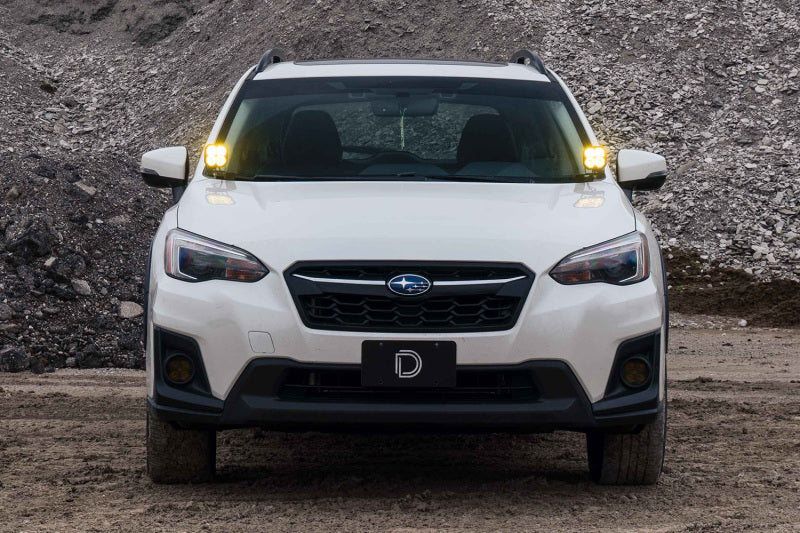 Diode Dynamics 18-21 Subaru Crosstrek Pro SS3 LED Ditch Light Kit - White Combo-Light Bars & Cubes-Grocery Getter Performance