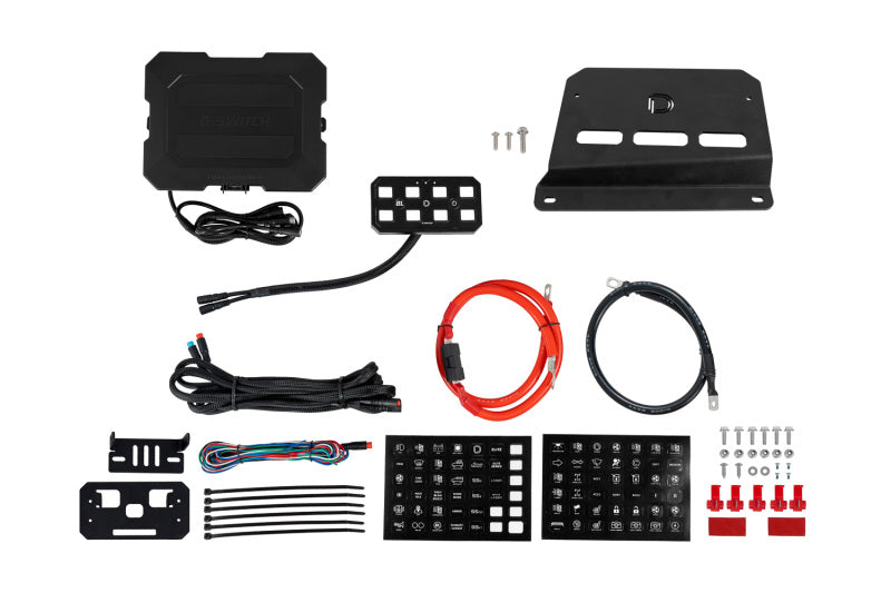 Diode Dynamics 18-25 Jeep Wrangler JL D-Switch Kit-Light Accessories and Wiring-Grocery Getter Performance