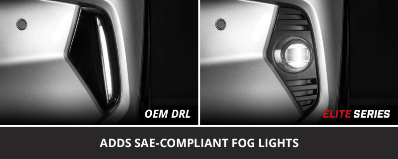 Diode Dynamics 19-22 Toyota RAV4 Elite Series Add-On Fog Lamp Kit - White-Fog Lights-Grocery Getter Performance