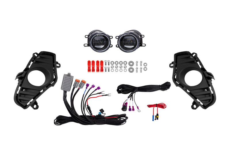 Diode Dynamics 19-22 Toyota RAV4 Elite Series Add-On Fog Lamp Kit - White-Fog Lights-Grocery Getter Performance