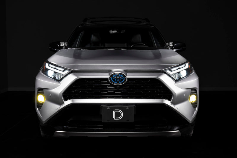 Diode Dynamics 19-22 Toyota RAV4 SS3 Add-On Fog Lamp Kit - White Sport-Fog Lights-Grocery Getter Performance