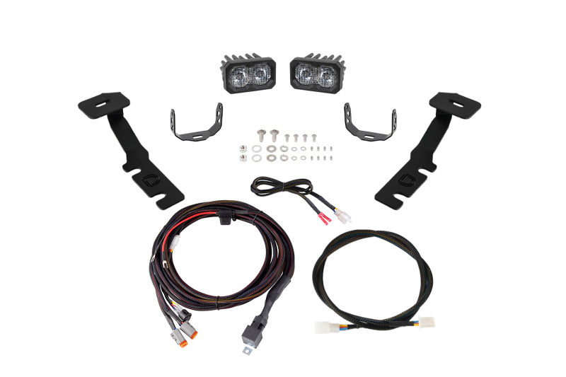 Diode Dynamics 19-25 Toyota RAV4 C2 2.0 LED Ditch Light Kit - Pro White Combo/Driving-Light Bars & Cubes-Grocery Getter Performance
