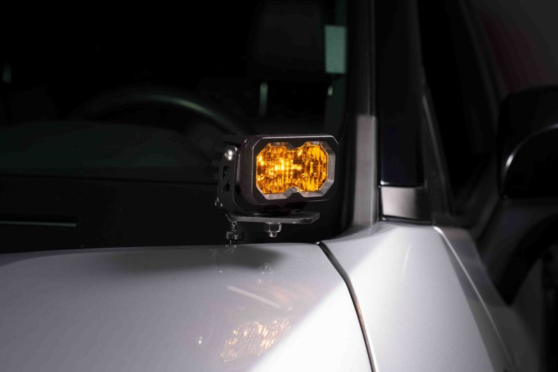 Diode Dynamics 19-25 Toyota RAV4 Stage Series Ditch Light Bracket Kit-Light Bars & Cubes-Grocery Getter Performance