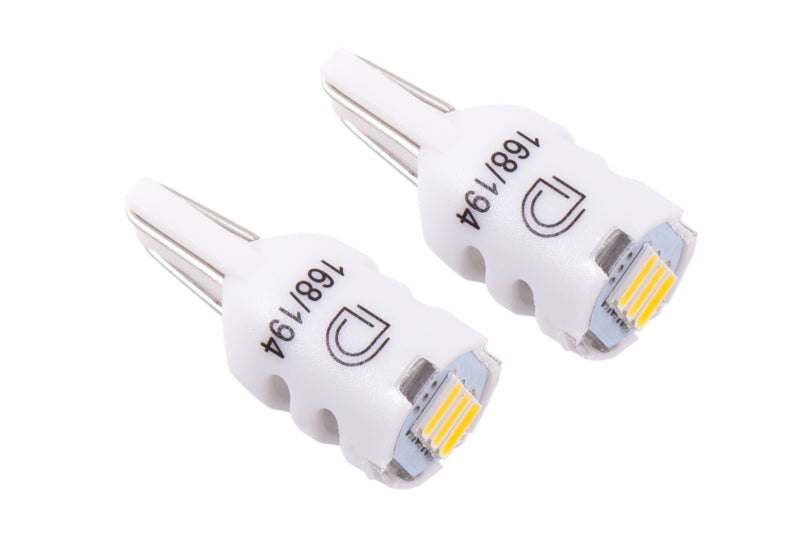Diode Dynamics 194 LED Bulb HP3 LED Warm - White Short (Pair)-Bulbs-Grocery Getter Performance