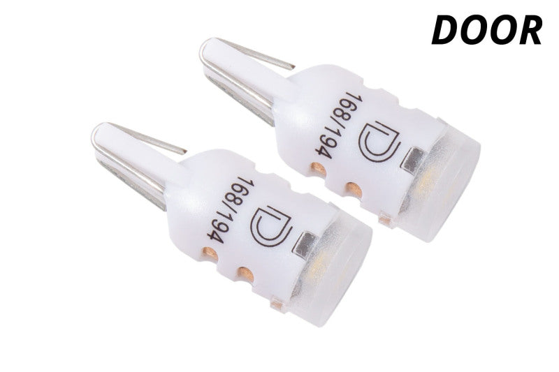 Diode Dynamics 194 LED Bulb HP5 LED - Amber Short (Pair)-Bulbs-Grocery Getter Performance