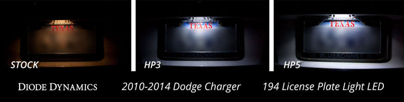 Diode Dynamics 194 LED Bulb HP5 LED - Cool - White Short (Single)-Bulbs-Grocery Getter Performance