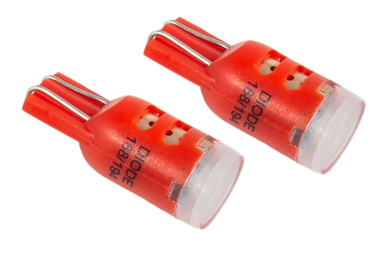 Diode Dynamics 194 LED Bulb HP5 LED - Red (Pair)-Bulbs-Grocery Getter Performance