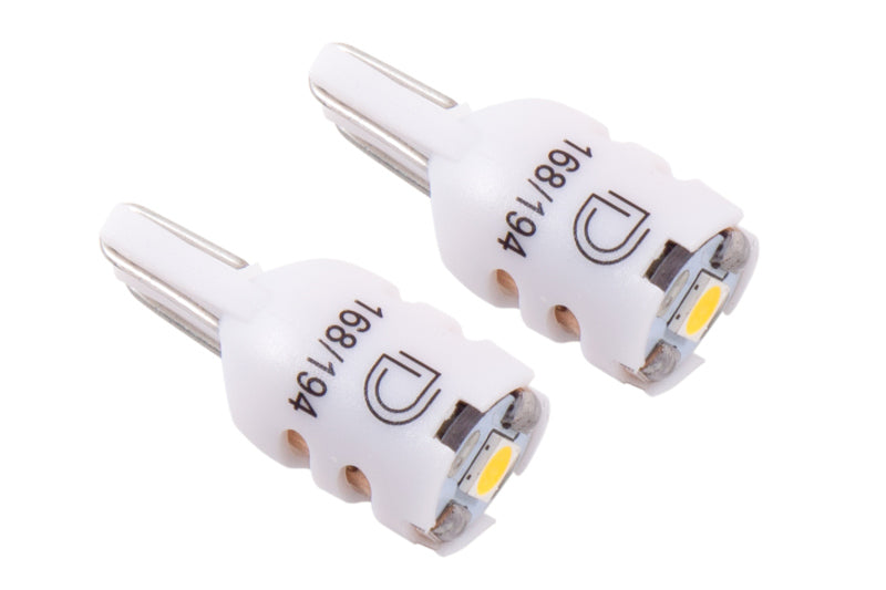 Diode Dynamics 194 LED Bulb HP5 LED Warm - White Short (Pair)-Bulbs-Grocery Getter Performance