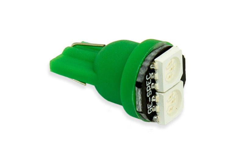 Diode Dynamics 194 LED Bulb SMD2 LED - Green (Single)-Bulbs-Grocery Getter Performance