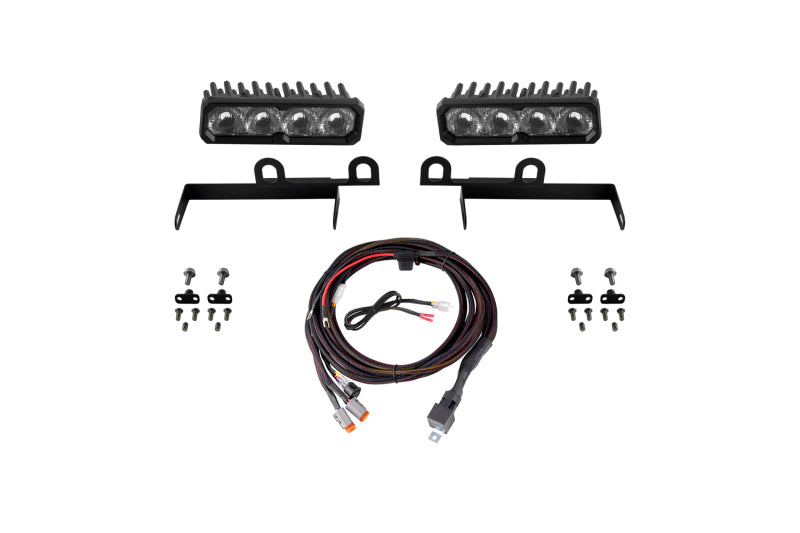 Diode Dynamics 2013-2018 Ram 1500 Ram SportExpress SS6 Sport LED Kit White Driving 6000K-Light Bars & Cubes-Grocery Getter Performance