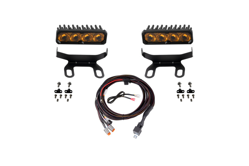 Diode Dynamics 2013-2018 Ram 1500 Ram Standard SS6 Sport LED Kit Yellow Driving 3000K-Light Bars & Cubes-Grocery Getter Performance