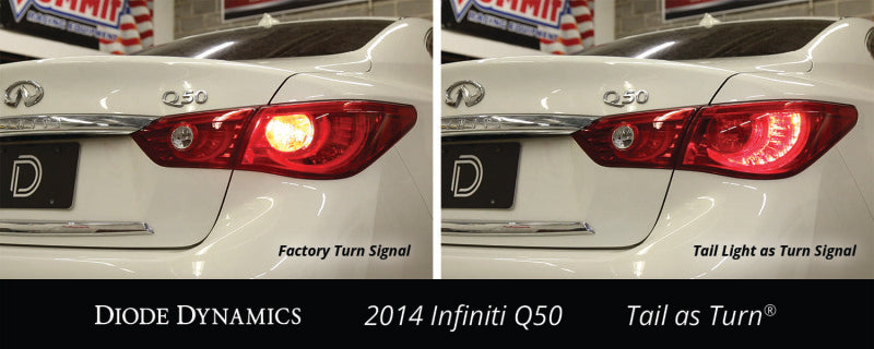 Diode Dynamics 2014-2017 Infiniti Q50 Tail as Turn Module (USDM) (Pair)-Light Accessories and Wiring-Grocery Getter Performance