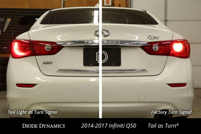 Diode Dynamics 2014-2017 Infiniti Q50 Tail as Turn Module (USDM) (Pair)-Light Accessories and Wiring-Grocery Getter Performance