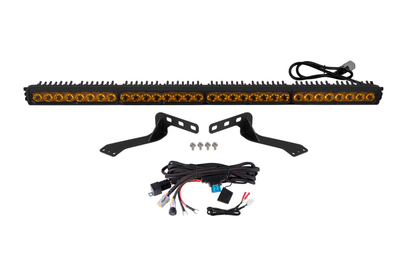 Diode Dynamics 2014-2021 Toyota Tundra Stealth SS40 Pro Yellow Combo 3000K-Light Bars & Cubes-Grocery Getter Performance