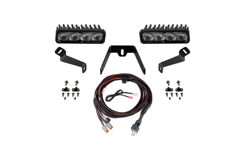 Diode Dynamics 2015-2017 Subaru WRX SS6 Max LED Kit White Fog 6000K-Light Bars & Cubes-Grocery Getter Performance