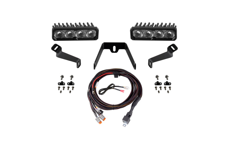Diode Dynamics 2015-2017 Subaru WRX SS6 Sport LED Kit White Fog 6000K-Light Bars & Cubes-Grocery Getter Performance
