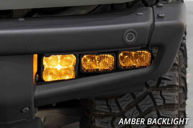 Diode Dynamics 2021 Ford Bronco Fog Pocket Bracket Kit (Pair)-Fog Lights-Grocery Getter Performance