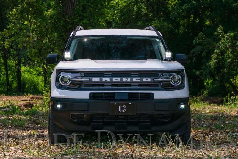 Diode Dynamics 2021 Ford Bronco Sport Ditch Light Brackets-Light Bars & Cubes-Grocery Getter Performance