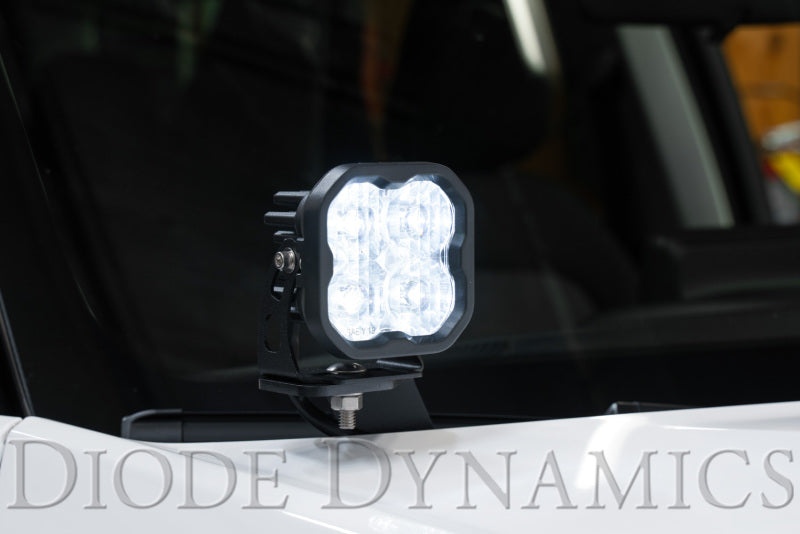 Diode Dynamics 2021 Ford Bronco Sport SS3 LED Ditch Light Kit - Sport Yellow Combo-Light Bars & Cubes-Grocery Getter Performance